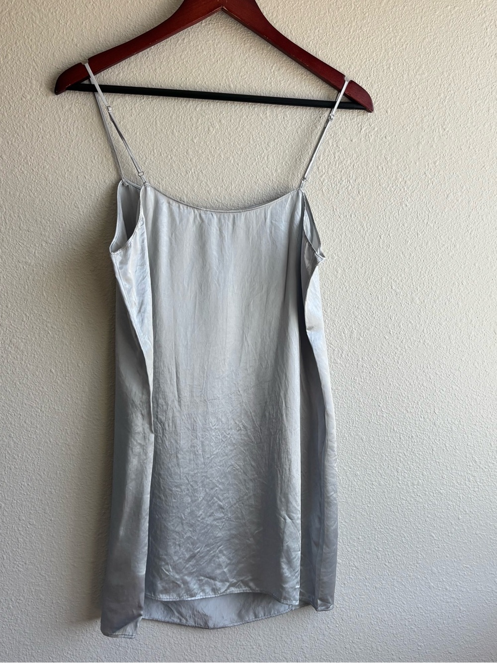 Silver Slip Dress - Picture 6 of 9